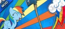 Rainbow Dash fireaxe