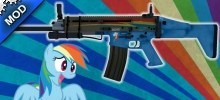 Rainbow Dash SCAR-L