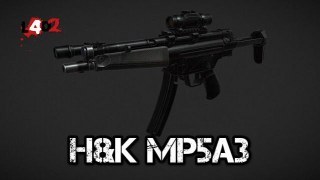 RE2 Remake H&K MP5A3 (Uzi)