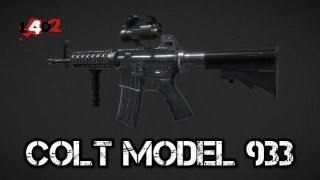 RE3 Remake Colt Model 933 with Aimpoint & Ergo Grip (M16) v2 (request)