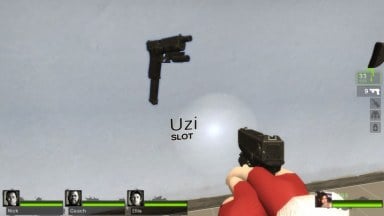RE3 Remake Glock 18 Machine Pistol (UZI SMG) v3 (request)