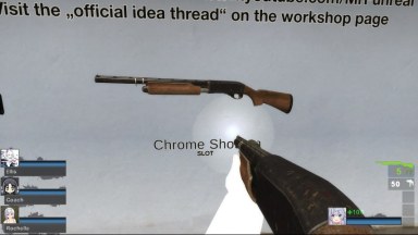 RE3 Remake Remington 870 Express Field Gun (Chrome Shotgun) [request]