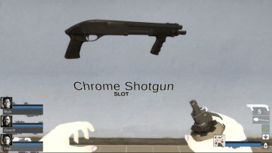 RE4 Remake Remington 870 Shorty (Chrome Shotgun) v2