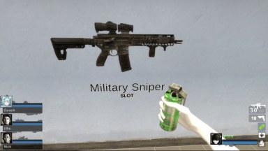 RE8 Village SIG Sauer MCX Virtus SBR with Foregrip, Romeo and Juliet Optic (military sniper) [request]