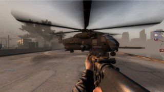 real helicopter and sound