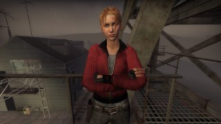 Red Sweater Zoey Body with Gloves