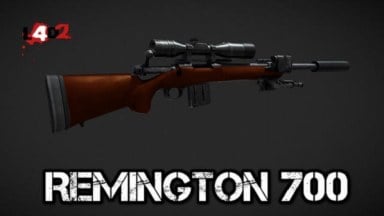 Remington 700 SPS Suppressed Full Pack+Retexture