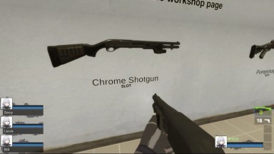 Remington 870 Police Magnum (Chrome Shotgun) [request] {Sound fix Ver}