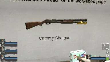 REMIX: Pump Shotgun (Chrome) [request]