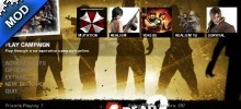 Resident Evil menu mod