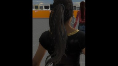 Rochelle's Hair - Long Wavy Pony tail (ReUpload)