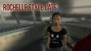Rochelle style cats black
