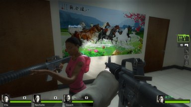 rochelle with zoey animation works with custom models