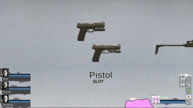 Ruger 57 (dual pistols) [No camera shake,no Rng animation Ver]