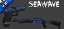 Seawave sprayed weapon skin pack