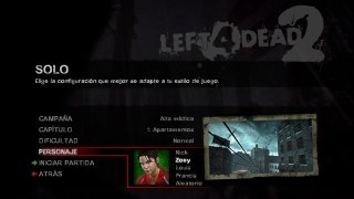Icons Menu selection Left 4 Dead 1