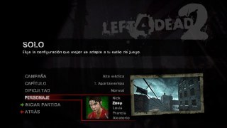 Icons Menu selection Left 4 Dead 1