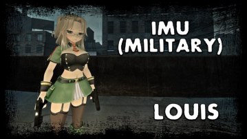 Senran Kagura - Imu (Military) - Louis