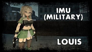Senran Kagura - Imu (Military) - Louis