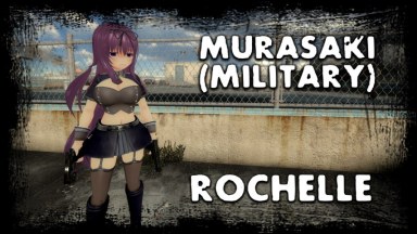 Senran Kagura - Murasaki (Military) - Rochelle