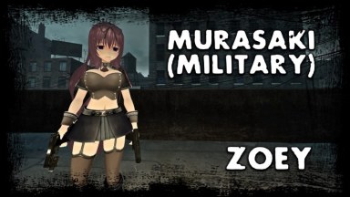 Senran Kagura - Murasaki (Military) - Zoey