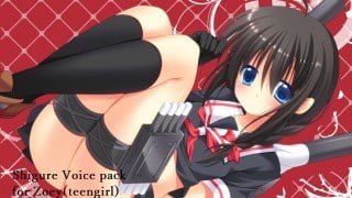Shigure voice pack for zoey