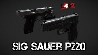 SIG Sauer P220 (9mm Pistols) v4 (dual pistols)