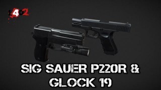 SIG Sauer P220R & Glock 19 Gen 3 (9mm Pistols) v3 (Dual pistols)