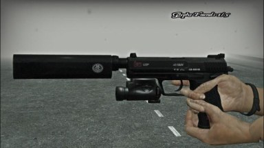 Silenced HK USP .40 v2 (Magnum Pistol) [Sound fix Ver]