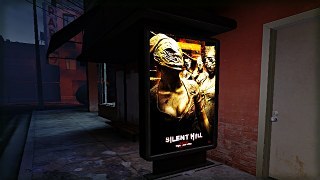 Silent Hill Bus Stop Ad