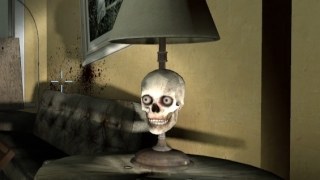 Skull Head Lamp