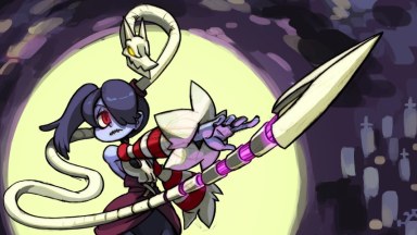 Skullgirls Squigly (over rochelle) Beta