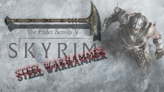 Skyrim - Steel Warhammer