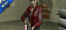 Snakeskin Coat Red Zoey Body