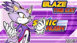 Sonic Generations Blaze the Cat (Zoey)