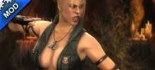 Sonya Blade from Mortal Kombat (Rochelle)