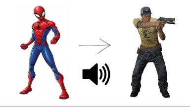 Spider-Man's voice for Ellis