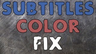 Survivors subtitles color fix (Nick, Zoey, Louis) (MULTILANGUAGE)
