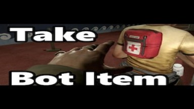 Take item from bot