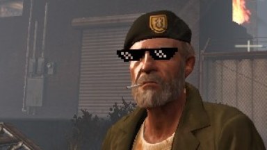 Thug Life Glasses X Knife [Knife]