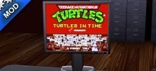 TMNT2 arcade on PC Screen 