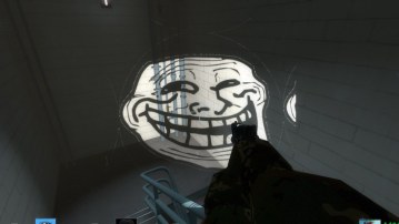 Troll face light