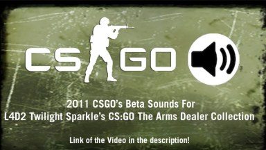 Twilight Sparkle's CSGO Weapons With 2011 Beta Sound!