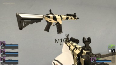 TX15 MPC SBR (M16A2) gold Skin