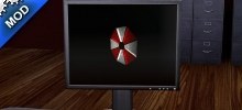 Umbrella on PC Screen