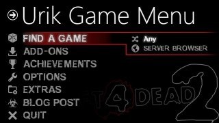 Urik Game Menu