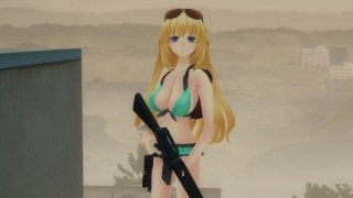 Vert Swimsuit (Neptunia V) (Glamorous Leaf)