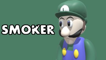 Weegee as Smoker