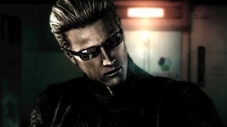 Wesker's voice.