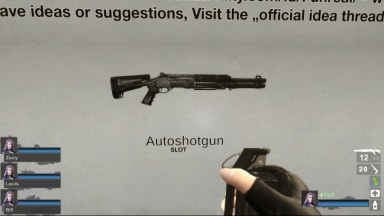 WWZ S890 (No Scope_NoSilencer) [AutoShotgun] v3